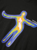 Short Sleeve Alien Print Tee- Outfit