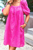 Green Summer Dresses for Women Casual Short Dresses Beautiful Elegant Outfits Short Sleeve Summer Dresses for Women