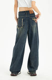 Pockets Wide Leg Baggy
