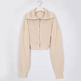 Y2K Double Zip Knit TopOutfit