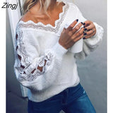New Women Off-Shoulder T-Shirt Ladies Solid Color Button Long Sleeve Autumn Winter Warm Casual Loose