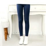 New Spring Autumn Kids Girl Leggings Baby Girls Boys Skinny Pencil Pants Faux PU Leather Children Leggings Black Wine