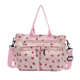 Printed Cherry Large Capacity Shoulder BagOutfit