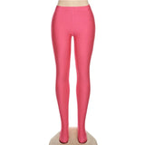 Women Solid Pants Solid 2022 Summer New Workout Activewear Fitness Sporty Jogging Pants Sexy Night Club Party
