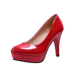 City Huangyan 喖吖 Trading Goose Powder Brand High Heels Women's Single