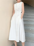 Summer Women Slim Comfortable Fashion Tide Designer Runway Chic Casual White