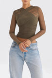 Sheer Zip-Up Mesh