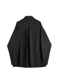 Women Black Gothic Style Shirt Spring Autumn Long Sleeve Loose Fashion Casual Streetwear Vintage Harajuku Chic Blouse Punk