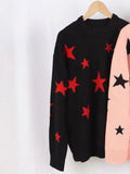 Pattern Sweater Women Luxury Brand 2022 New Autumn Winter Long Sleeve O-neck High Quality Wool Casual Pullover Tops
