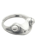Vintage Frog Design Cuff Ring- Outfit