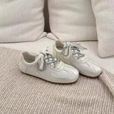 New Coloring College Style Training Shoes Women's Spring Fashion Soft-Soled Sports Leisure Agment