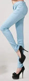 waist jeans for women 2022 winter autumn jeans woman skinny slim OL office denim pencil pants female jeans femme