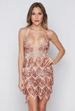 Backless Bandage summer dress women Pink red blue black Sequins dress elegant club bodycon midi party dresses vestidos