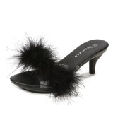 Three-Dimensional Flowers Slippers Summer Transparent Sandals Beach Shoes Thin High Heels Walk Show Crystal Party Women