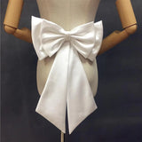 Seperate Satin Bow Wedding Dress Knots Removeable Prom Dresses Satin Knots With