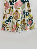 Print Long Skirts For Women Fashion 2023 High Waist Vintage Skirt Sets Summer Beach Midi Skirt Woman Flared Women's