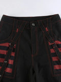 Punk Eyelet Strap Cargo