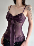Cloth Forget Retro National Style Print Folded Bracing Strap Net Yarn Hottie Sexy Sling