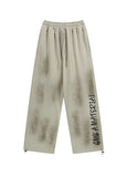 Hop Graffiti Design Drawstring Sweatpants