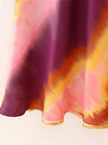 Printed Slip Long Dress Women Satin Backless Dress Woman Camisole Sexy Summer Dresses Woman 2023 Evening Party