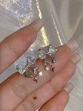 Bow Rhinestone Styling Stud
