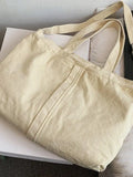 Vintage Wash Large Shoulder Bag- Outfit