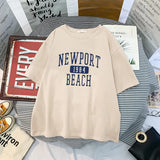 Summer Women Tshirts Casual USA Area Printed Tops Tee Female T Shirt Short Sleeve T Shirt Plus Size Streetwear T