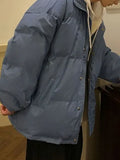 Oversize Mock Two Piece Puffer Jacket with