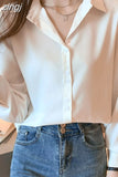 Elegant and Youth Woman Blouses Fashion Woman Blouse 2023 Clothing Female Satin Beautiful Women's Blouses In Promotions