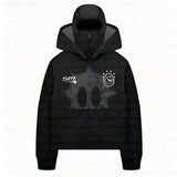 And Winter Tide Brand Double Hat Unique Design Hoodie New Men And Women's Same Loose Y2K