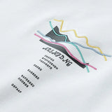 New Autumn Gradient Style Men's Pullover Pullover Men's Trend Printing Round Neck Loose Top for