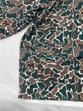 Women's Ins Camouflage Long-Sleeved Zipper Pocket Hoodie