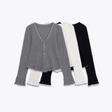 New Folded Beads Hanging Neck Long Dress