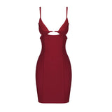 Backless Spaghetti Strap Bandages Dress 2022 New Women Summer Clothes Club Celebrity Party