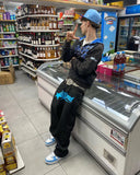 Letter Print Baggy Y2k Men Jeans High Street Vintage Hip Hop High Waisted Casual Straight Wide Leg Jeans Women