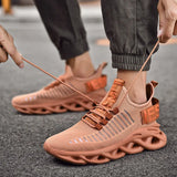 Spring Men's Casual Sneakers Men's Shoes Air Cushion Flying Mesh Fashion Trend