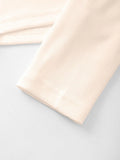Long Sleeve Ribbed Crop Top- Outfit