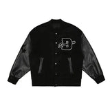 Vintage Letter Embroidered Jackets And Coats Men Y2K New Street Hip Hop Baseball Jackets Unisex Harajuku Jackets