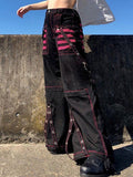 Punk Eyelet Strap Cargo