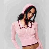 Summer New Sexy Hollow Perspective Knitted Beach Holiday Solid Dress Wearing