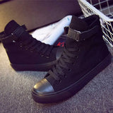 Shoes White Denim Sneakers Basket Femme Casual Shoes tenis feminino High Top Flat Shoes Trainers Women Zapatos