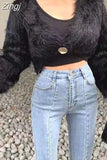 2023 Autumn Winter Fashion New Cardigans Cropped Coats Women Elegant Modis Coat Ladies Woman Chic Cardigan Tops Er