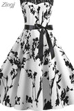Lace Patchwork Summer Dress Women Elegant Vintage Party Dress Casual Office Ladies Work