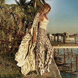 Zebra Pattern White Chiffon Tunic Plus Size Sexy Beach Wear Kimono Summer Clothing For Women Tops and Blouses Shirts