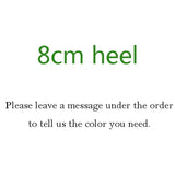 Toe Silver 12 cm High Heels Pumps Women Shoes Patent Leather Prom Wedding Shoes plus size QP047