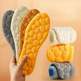 Orthopedic Insoles Massage Warm Memory Foam Insoles for Shoes Sole Breathable 7D Winter Plush Warm Support Running