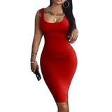 Zingj Sexy Slim Vest Sleeveless Solid Color