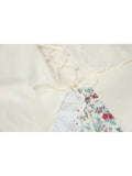 Women's Suspender Dress Summer 2023 Sexy Bandage Vintage Denim Patchwork Dress Ladies Kawaii Floral Print A Line Mini