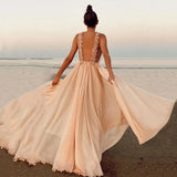 Party Dresses for Women Sexy Hollow Halter Off Shoulder Evening Dress Lace Strap Backless High Waist Pleated Long