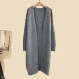 Winter Warm Knitwear Sets For Womens Elegant Turtleneck Sweater+long Knitted Jackets+wide Leg Knitting Pants Sets 2023